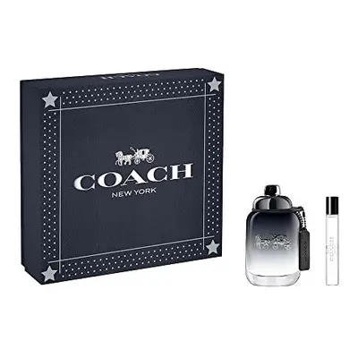 Coach for Men Gift Set: Eau de Toilette 60ml + Travel Spray 7.5ml