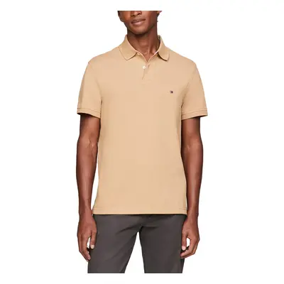 (Beige, 3XL) Tommy Hilfiger Mens Polo Shirts1985 Golf T Shirts