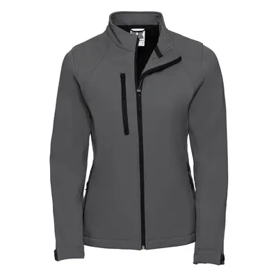 (M, Titanium) Russell Womens/Ladies Soft Shell Jacket