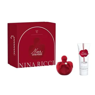 Nina Ricci Extra Rouge Pcs Set For Women: 1.7 Eau De Parfum + 2.5 Body Lotion