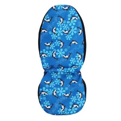 (Blue) 1PC Fashion Printed Car Seat Covers Universal Automobile Accessories