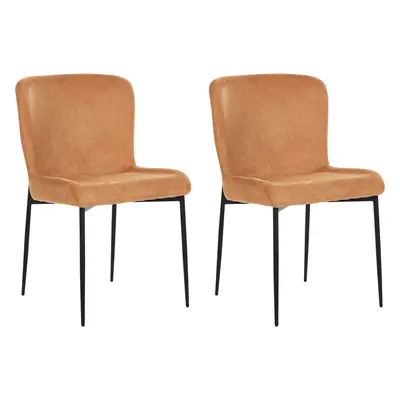 Set of Dining Chairs ADA Orange