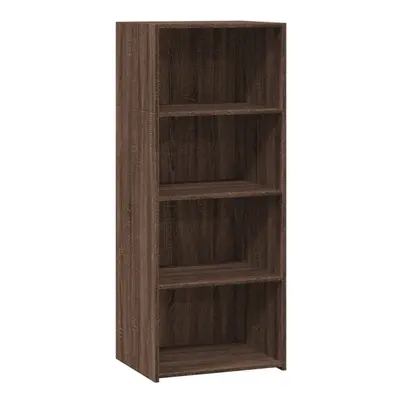 (brown oak) vidaXL Highboard Sideboard Side Cabinet Cupboard Grey Sonoma Engineered Wood