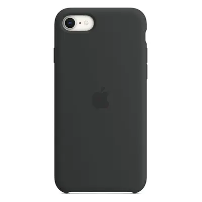 Apple - Back cover for mobile phone - silicone - midnight - for iPhone 7, 8, SE (2nd generation)