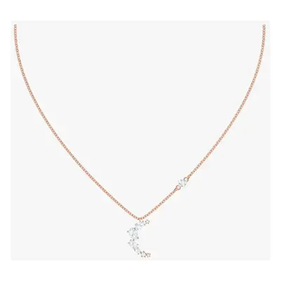 Necklace MoonSun Shape Rose Chain Women Jewelry Gift