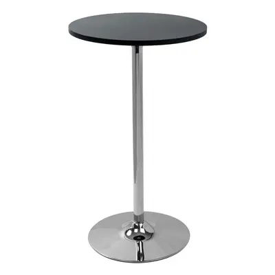 Como Poseur Table Round Black Wood