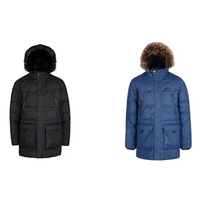 (S, Dark Denim) Regatta Angaros Mens Winter Parka Jacket