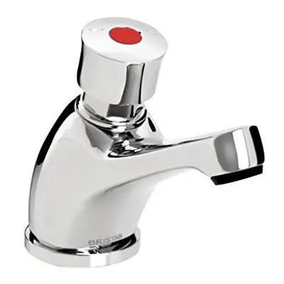 Bristan Z2 1/2 C Self Closing Single Basin Soft Touch Timed Flow Tap - Chrome