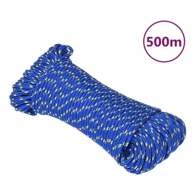 (blue, mm/ m) Marine Rope Dock Coil Boat Line Polypropylene Rope Multi Sizes Multi Colours