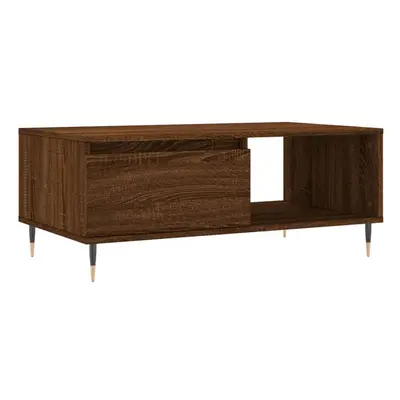 (brown oak) vidaXL Coffee Table Side Table End Accent Telephone Sofa Table Engineered Wood