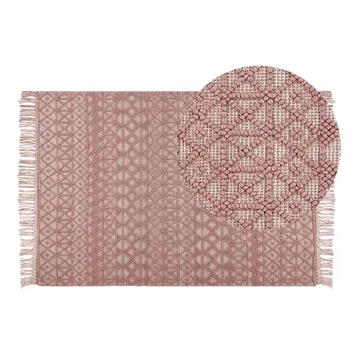 Area Rug x cm Pink ALUCRA