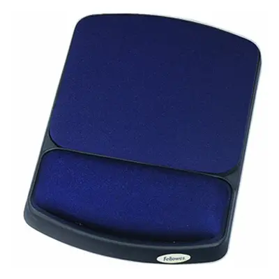 Fellowes Premium Gel Mouse Pad/Wrist Support - Sapphire