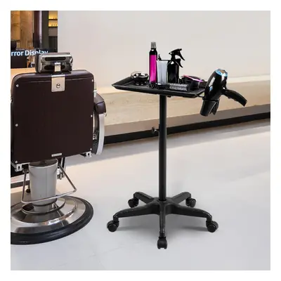 Adjustable Salon Tray Cart on Wheels