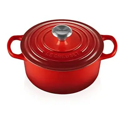 Le creuset cast Iron Pot, 20cm, cerise