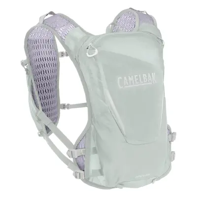 (12L, Sky Grey/Lavender Blue) Camelbak Zephyr Pro Vest 12L with x 500ml Quick Stow Flasks Runnin