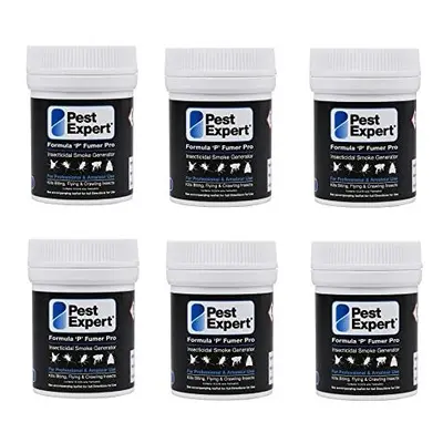 Pest Expert Flea Killer Smoke Bombs x 7g - Formula 'P' Pro Flea Fogger Fumers (HSE approved and 