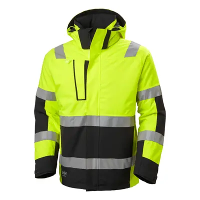 (Yellow/Black, XL) Helly Hansen Workwear Alna 2.0 Shell Jacket