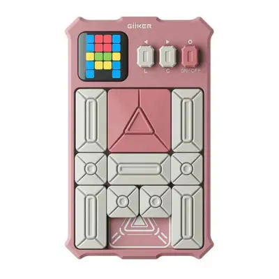 (Pink) XIAOMI GIIKER Super Huarong Road Question Bank Teaching Challenge All-in-one board puzzle