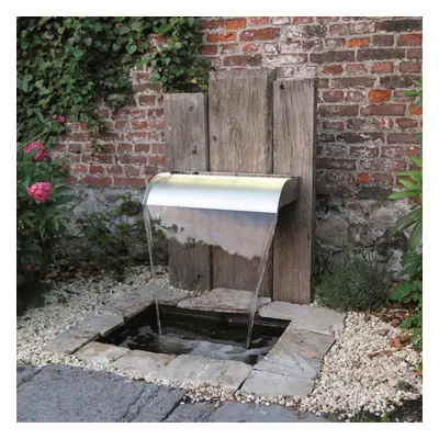 Ubbink Nevada Waterfall Blade 90cm Stainless Steel Cascade Pond Water Feature