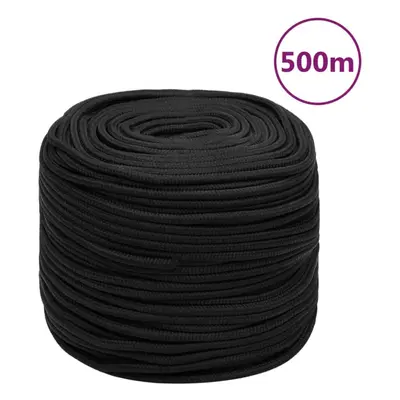 (black, mm/ m) Marine Rope Dock Coil Boat Line Polypropylene Rope Multi Sizes Multi Colours