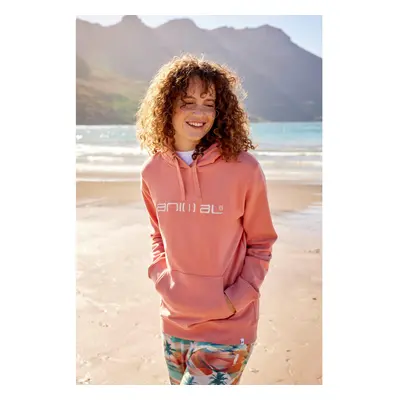 (6 UK, Coral) Animal Womens/Ladies Maya Organic Hoodie