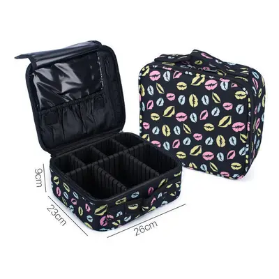 (#02) Travel Cosmetic Makeup Bag Wash Organizer Storage Box