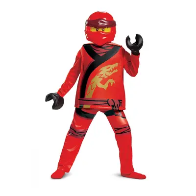 (5 - years (109 - cm))) Deluxe Kai Ninjago Legacy costume - LEGO for children