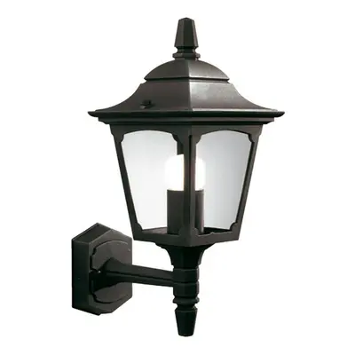 Outdoor IP44 Wall Light Sconce Black LED E27 100W Bulb External d00313