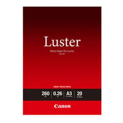 Canon LU-101 Pro Luster, A3, shts Satin White photo paper