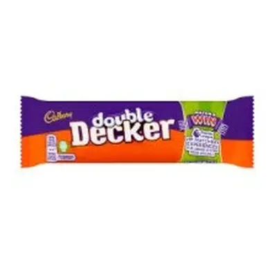 Cadbury Double Decker Chocolate Bar 54.5g (48 x 54.5g)