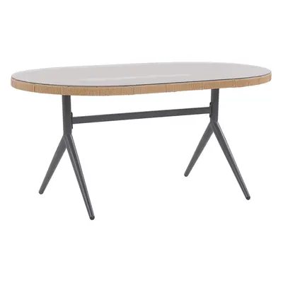 PE Rattan Garden Dining Table x cm ALIANO