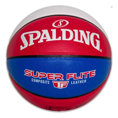 Spalding Super Flite Ball 76928Z, Unisex, Basketball, Red/Blue/White