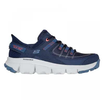 (3 (Adults')) Slip-ins: Summits - AT | Navy/Coral | Women's Walking Trainers