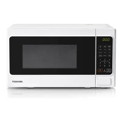 Toshiba 800w20L Microwave Oven with 6Preset Recipes White MM-EM20P(WH)