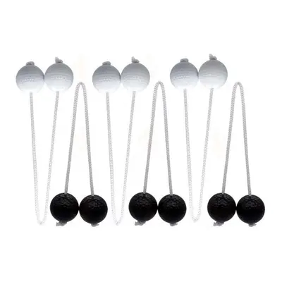 (White) Pcs Mini Reuseable Golf Swing Practice Durable Throwing Alternative Ball for Beginner Go