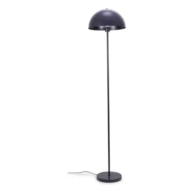 ValueLights Stassi Dark Navy Mushroom Dome Metal Floor Lamp Light