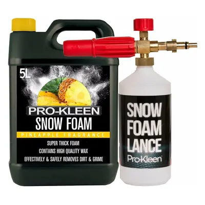 (Pineapple) ProKleen Snow Foam Car Shampoo & Nilfisk Lance Kit