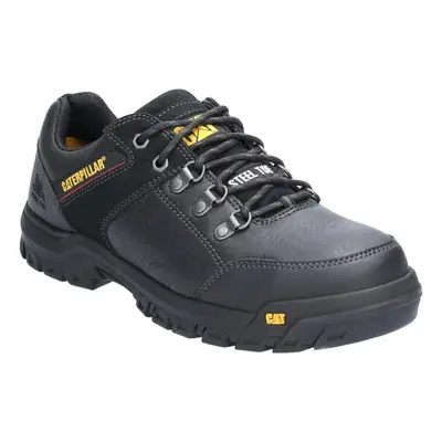 (6 UK, Black) Caterpillar Mens Extension Lace Up Safety Shoe