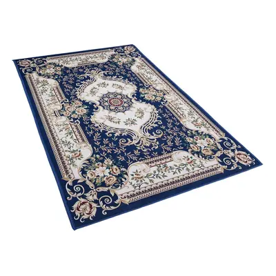 Area Rug x cm Blue GAZIANTEP