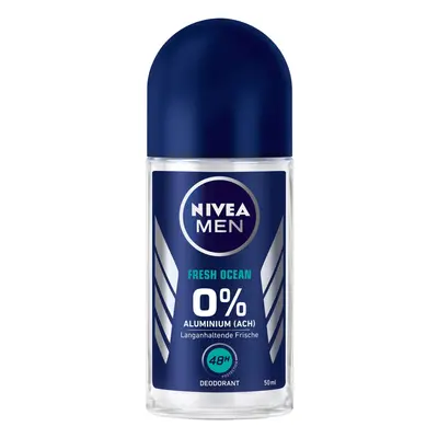 Nivea Men Fresh Active Deodorant Spray Pack (6 x ml), Non-aluminium Deodorant roller with Refres