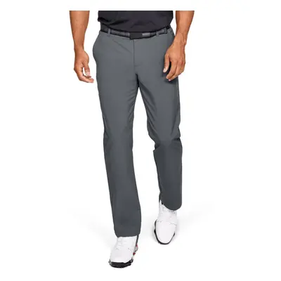 (30-34, Pitch Grey) Under Armour Mens EU Performance Taper Stretch Sweat Wicking Golf Trousers