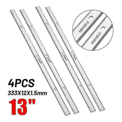 4pc 13""-1/2"" Hss Portable Planer Blades For Metabo Dh330 Dh316 Double Edge Set Ferramentas Woo