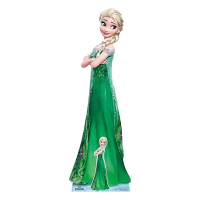 Elsa (Disney Frozen Fever) Official Lifesize + Mini Cardboard Cutout