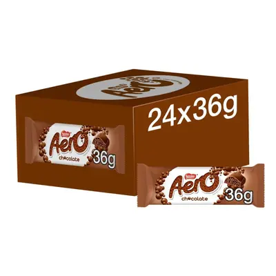 Aero Milk Chocolate Bar 36g (Pack of 24)