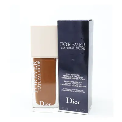 (7N Neutral) Dior Forever Natural Nude 24H Wear Foundation 1.0oz/30ml New With Box