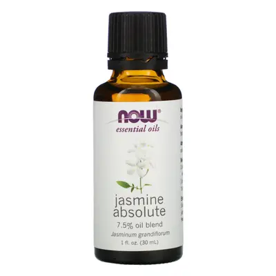 NOW Foods, Essential Oils, Jasmine Absolute, fl oz (30 ml)