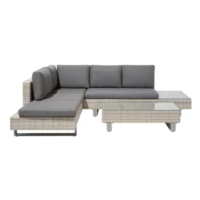 Beliani LANCIANO Rattan Garden Sofa Set | Outdoor Seating Set