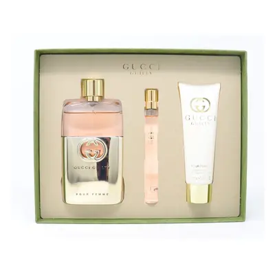 Gucci Guilty Eau De Parfum 3-Pc. Gift Set / New With Box