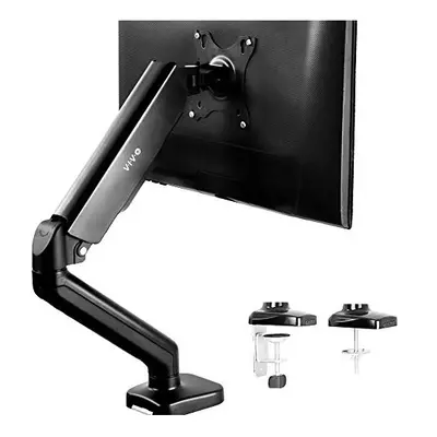 VIVO Height Adjustable Monitor Arm - Single Counterbalance Desk Mount for Screens up to inches, 