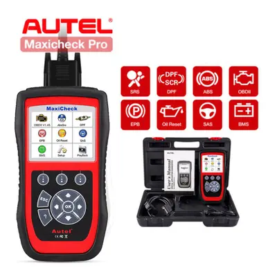 Autel Maxicheck Pro OBD2 Auto Diagnostic Scanner Tool ABS Auto Bleed EPB DPF SRS Code Reader